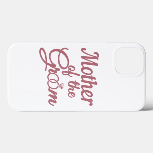 新郎の家族の結婚マッチングの母 Case-Mate iPhoneケース (裏面 (横))