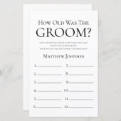 新郎の年齢 (正面/裏面)