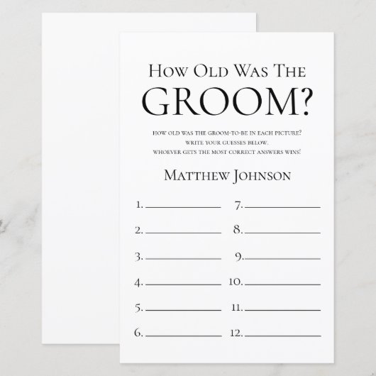 新郎の年齢 (正面/裏面)