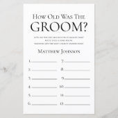 新郎の年齢 (正面)