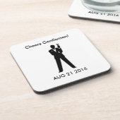 新郎の想い出の品 コースター (左側)