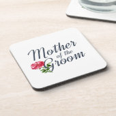 新郎の書結婚道の母 |コースター コースター (左側)