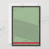 新郎の最後の晩餐　ご招待 招待状 (裏面)