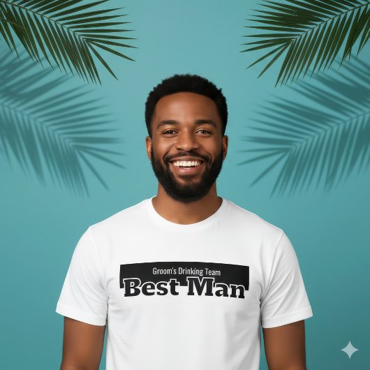 新郎の最高の男の飲み仲間 面白い独身最後の宴 Tシャツ