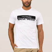 新郎の最高の男の飲み仲間 面白い独身最後の宴 Tシャツ (正面)