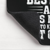 新郎の最高の男友達 結婚式 グルームズメン 面白い 花嫁 バチェラーパーティー マウスパッド (コーナー)