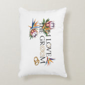 新郎の枕が大好き アクセントクッション (正面(垂直))