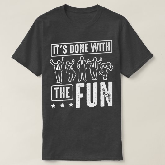 新郎の楽しい独身最後の夜は終わりだ 908 Tシャツ (デザイン正面)