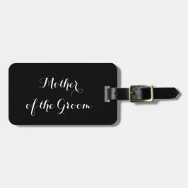 新郎の母のための荷物タグ ラゲッジタグ