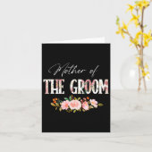 新郎の母の日に彼を愛した カード (黄色い花)