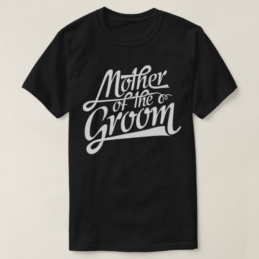 新郎の母の結婚贈り物 Tシャツ (デザイン正面)