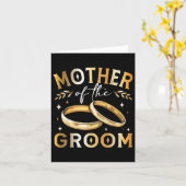 新郎の母は母とエンガ結婚を手入れする カード (黄色い花)