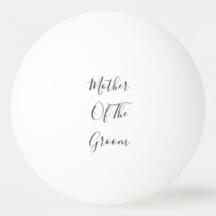 新郎の母は贈り物のエレガント好意 卓球ボール