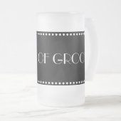 新郎の母は霜の付いたマグカップ フロストグラスビールジョッキ (正面右)