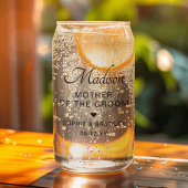 新郎の母カスタムパーソナライズされた結婚は ガラス缶