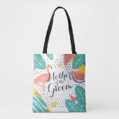 新郎の母トロピカルサマートートバッグ トートバッグ (正面)