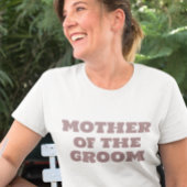 新郎の母結婚は Tシャツ