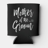 新郎の母 |スクリプトスタイルカスタム結婚式 缶クーラー (正面)