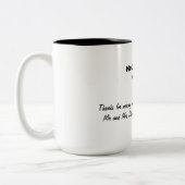 新郎の母 ツートーンマグカップ (左)