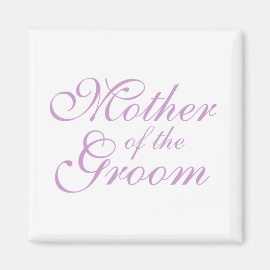 新郎の母 マグネット (正面)