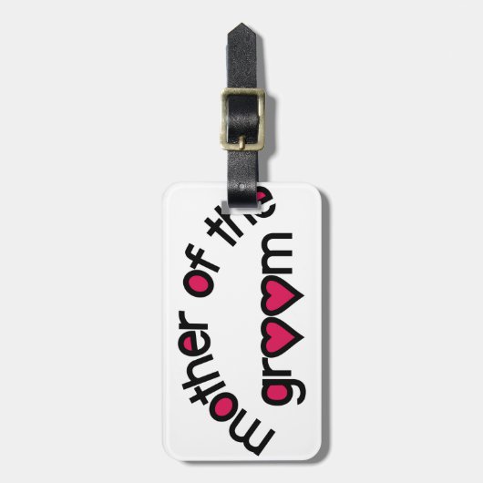 新郎の母 ラゲッジタグ (正面縦)