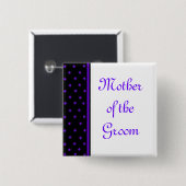 新郎の母 缶バッジ (正面&裏面)