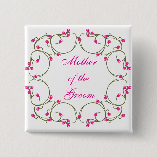 新郎の母 缶バッジ (正面)