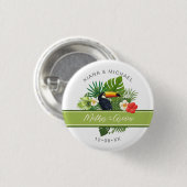 新郎の水彩熱帯マザーID577 缶バッジ (正面&裏面)