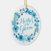 新郎の水彩画|のオーナメントの母 セラミックオーナメント (右)