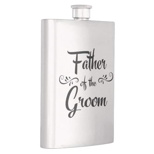 新郎の父-おもしろいなリハーサルの夕食のギフト フラスク (右)