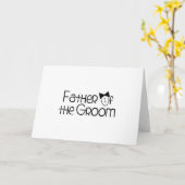 新郎の父 カード (黄色い花)