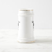 新郎の父 ビールジョッキ (中央)