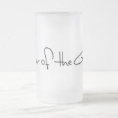 新郎の父 フロストグラスビールジョッキ (中央)