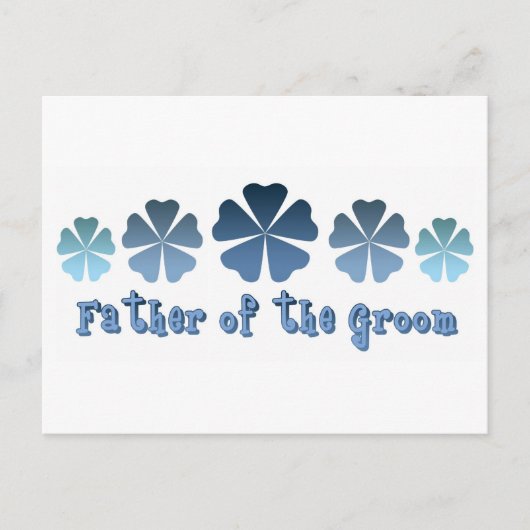 新郎の父 ポストカード (正面)
