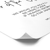 新郎の父 愛する記憶のために予約済み ポスター (角)