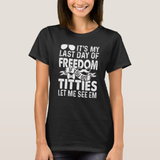 新郎の独身最後の夜のパーティーグッズ 男性用 Tシャツ