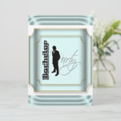 新郎の独身最後の夜 フォーマルタキシード 招待状 (スタンド正面)