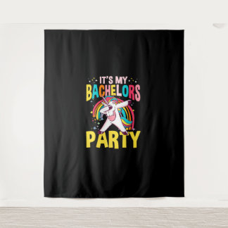 新郎の独身最後の夜 大人向けおかしい男たち タペストリー