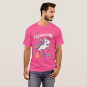 新郎の独身最後の夜 面白いユニコーンTシャツ 男の子 Tシャツ (正面フル)