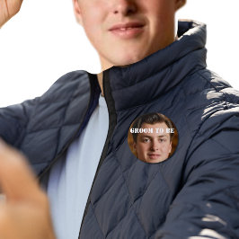 新郎の独身男性になるピンバッジ 缶バッジ