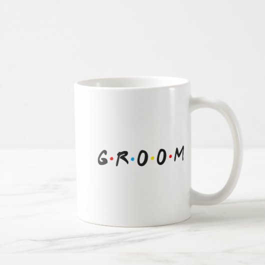 新郎の男たち 結婚前の最後の夜 挙式当日 これから新郎 コーヒーマグカップ (右)