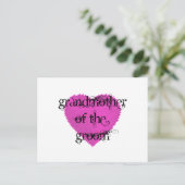 新郎の祖母 ポストカード (スタンド正面)