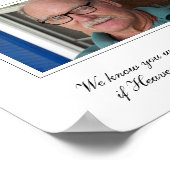 新郎の祖父メモリアルフォトウェディング ポスター (角)