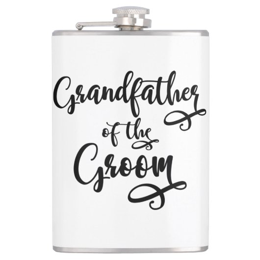 新郎の祖父 フラスク (正面)