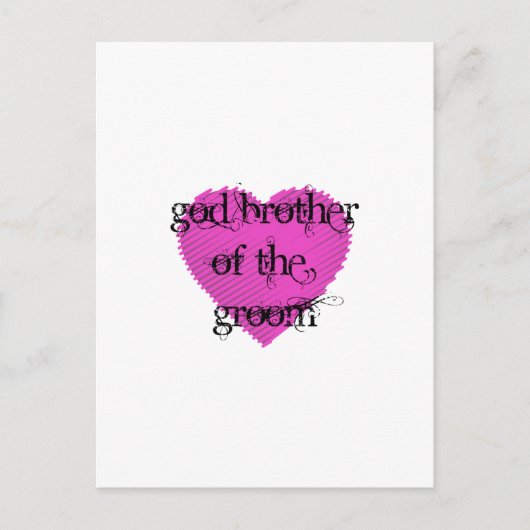 新郎の神の兄弟 ポストカード (正面)