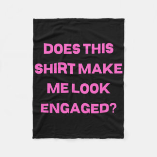 新郎の結婚前パーティー ウェディング いいえ シャツで結婚しているように見える？ フリースブランケット