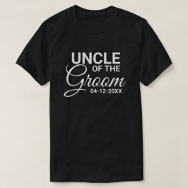 新郎の結婚披露宴の家族の叔父 Tシャツ