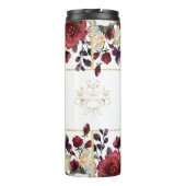 新郎の結婚披露宴の母ブルゴーニュ タンブラー (裏面)