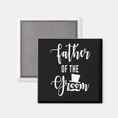 新郎の結婚父 マグネット (正面/裏面)