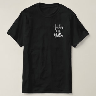 新郎の結婚父 Tシャツ